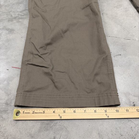 Duluth Trading Co Pants Men's 42x30 Brown Flex Fire Hose Standard Fit Cargo Work - Picture 3 of 9